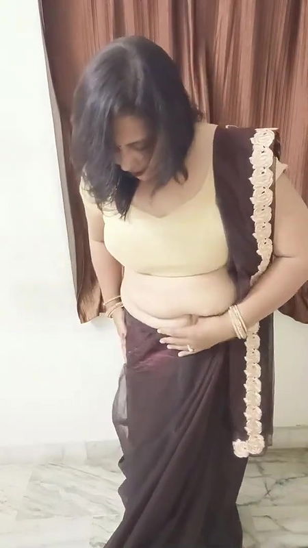 how to wear net saree in Gujarati style⧸mene apne hair cut krwaye kese lag rhe he⧸purani saree drap.