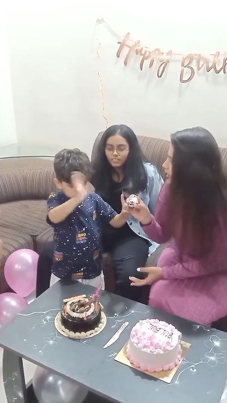 Mera first recorded vlog ⧸birthday⧸celebrate⧸vlo.
