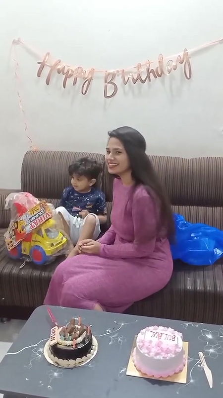 Mera first recorded vlog ⧸birthday⧸celebrate⧸vlo.