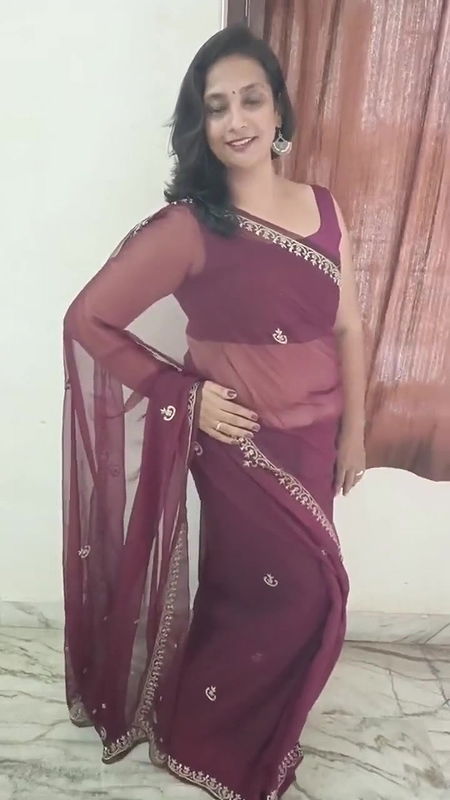 mera naya saree draping video jo mera bhot hi favorite saree h.