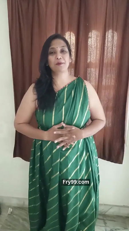 saree draping video 3⧸convert saree in to evening gown .