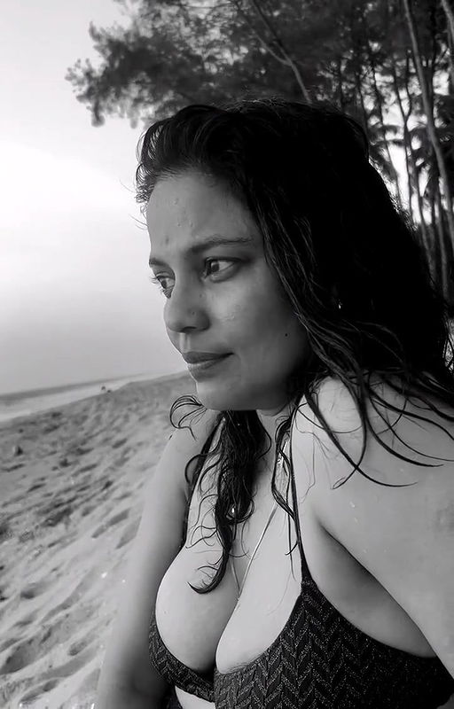 Priyanka Bose sexy beachside interview