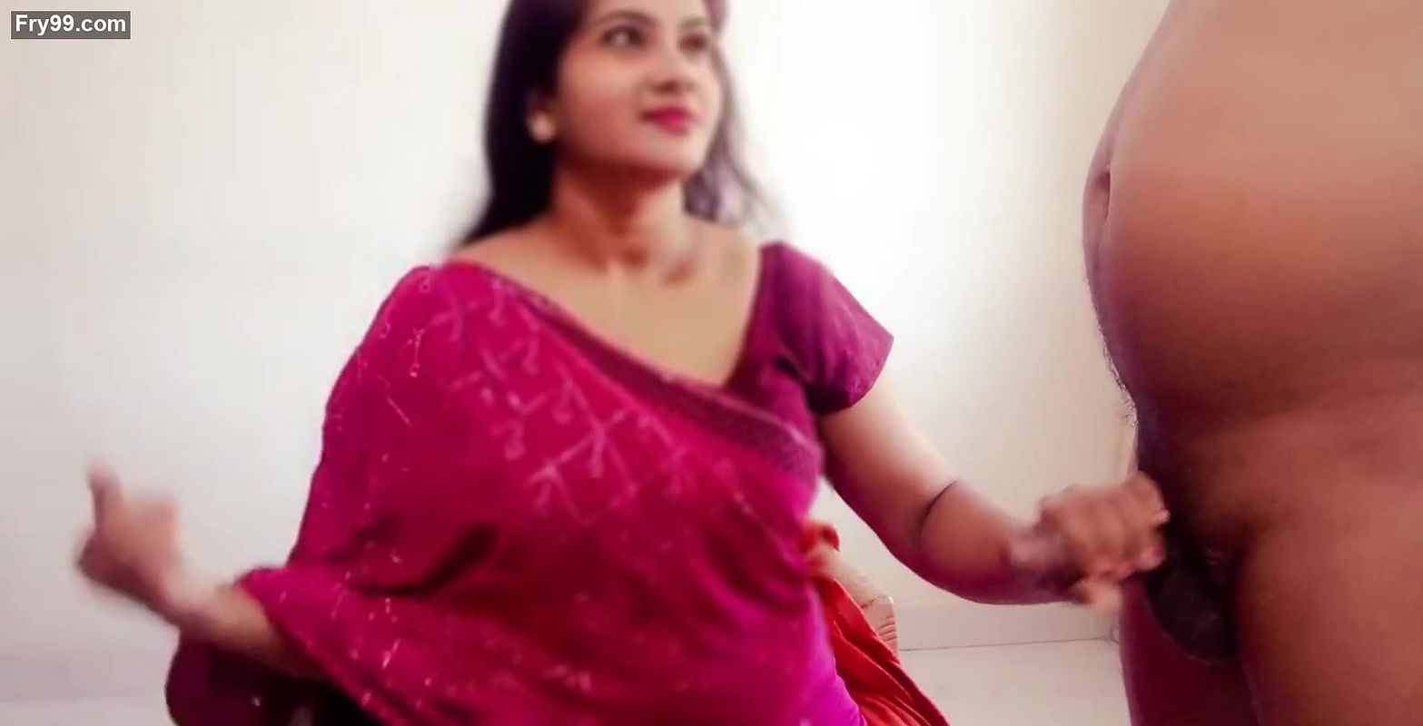 Stepmom Disha Handjob To Her Stepson and He Fucked Her Twice.