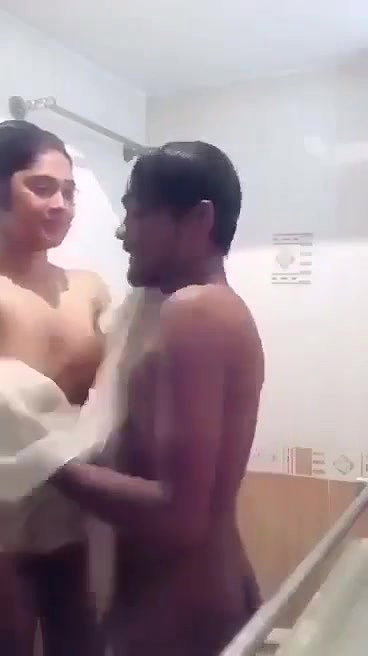 Married Lovers Bathing Together