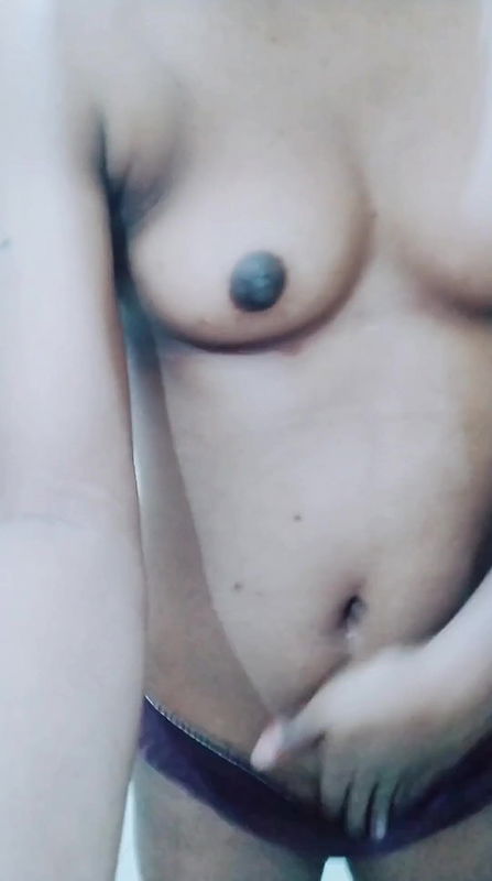 Boobs massage and pressing itself it’s so hotty part4.