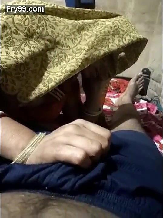 Sexy Rajasthani wife suck her devar dick