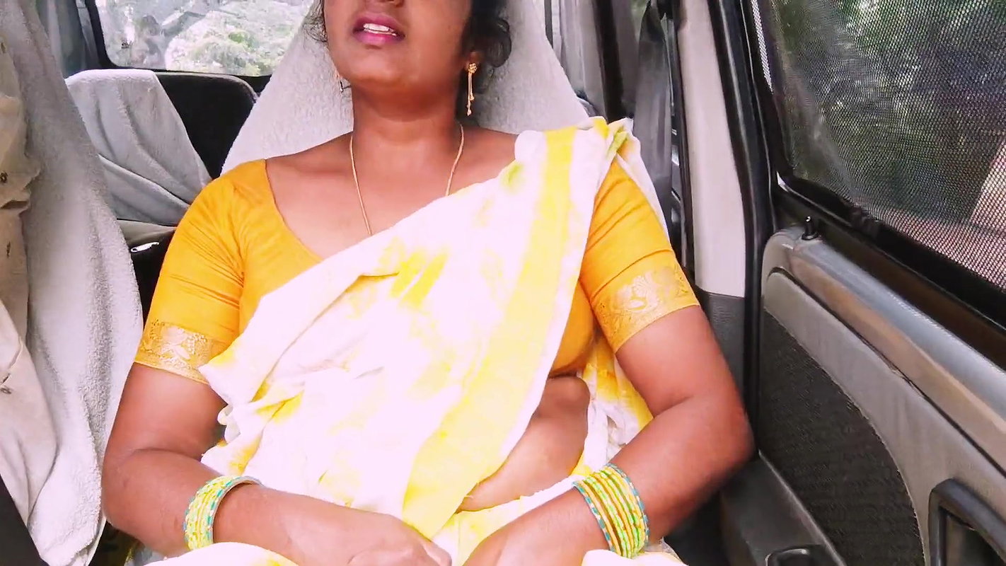Indian Maid Car Sex with House Owner. Telugu Dirty Talks.