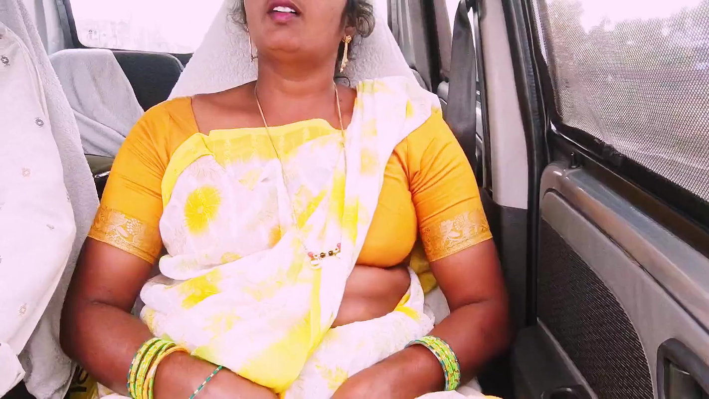 Indian Maid Car Sex with House Owner. Telugu Dirty Talks.