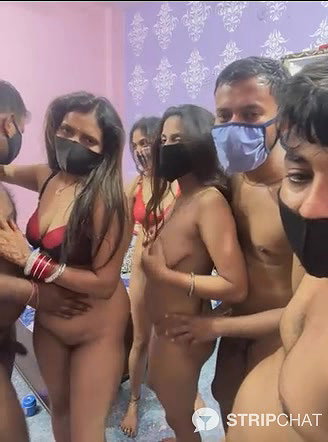 Cute_palak001 6some show with face 3M 3F (1)