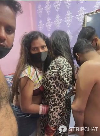 Cute_palak001 6some show with face 3M 3F (1)