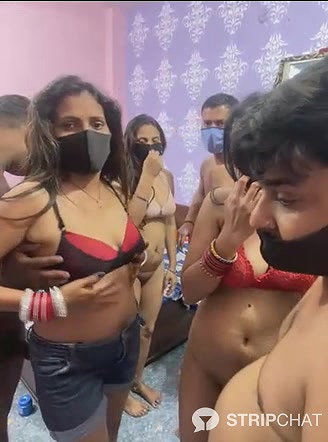 Cute_palak001 6some show with face 3M 3F (1)