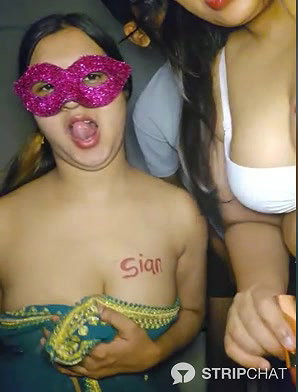 Awesomelusty 3some show with Rohit cum on both the girls face (2)