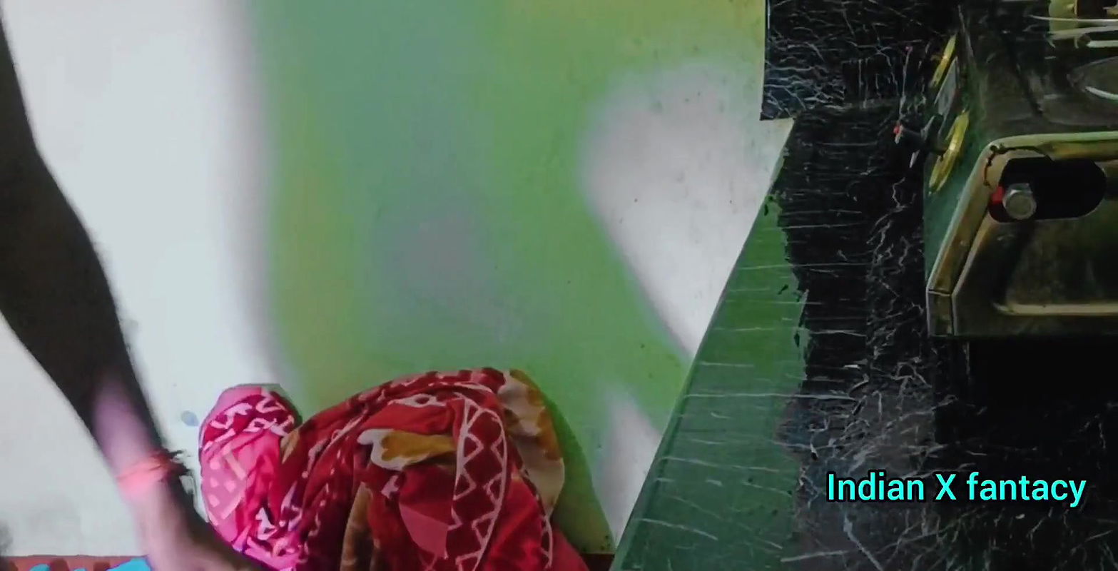 Hot and sexy bhabhi fucked in kitchen with her dever with clear audio.