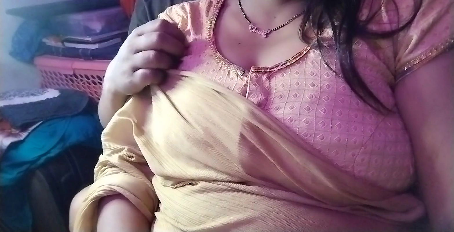 Hot desi sexy big boobs wife and village boyfriend romance in the secret room.