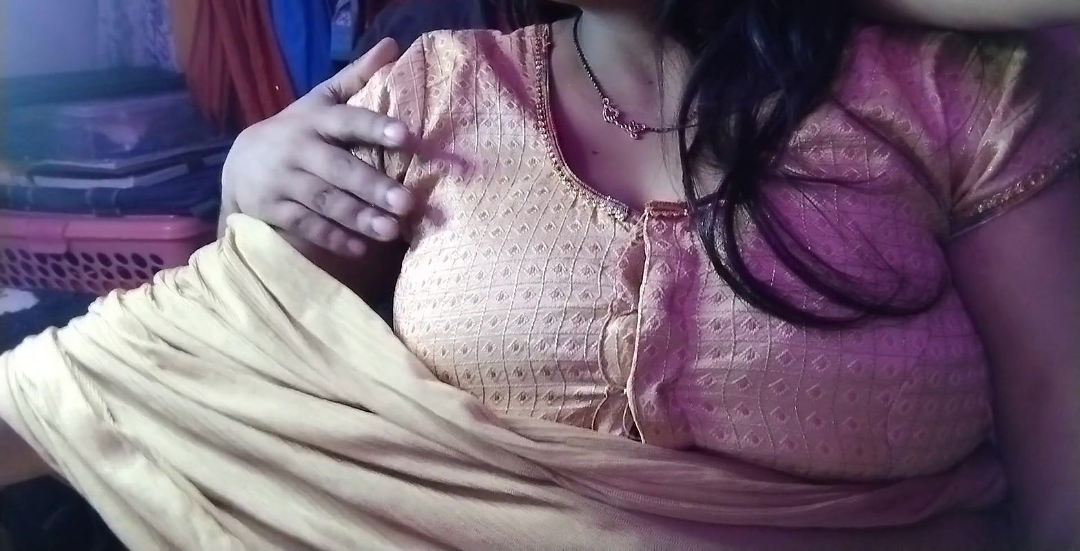 Hot desi sexy big boobs wife and village boyfriend romance in the secret room.