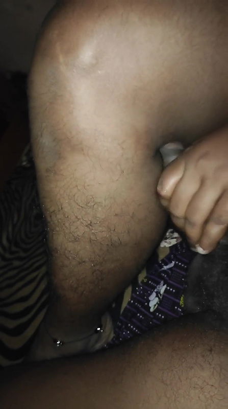 Hot Indian Wife Giving Nice Handjob and Squirting pussy.