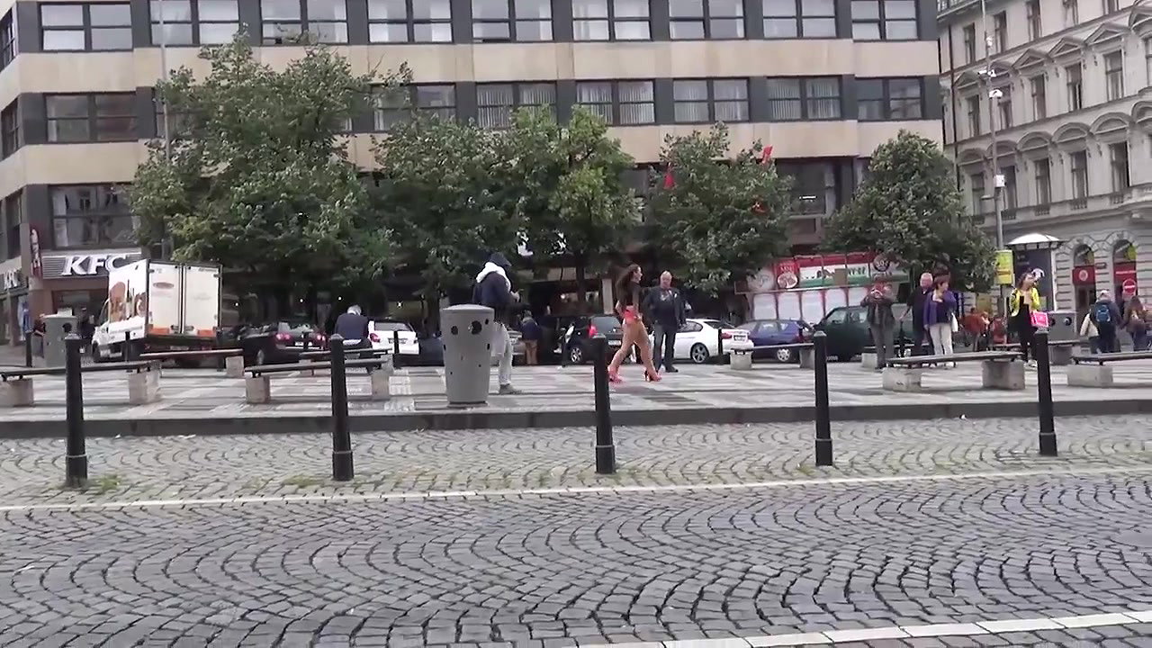 Milf keeps Flashing me on Public Road and makes me cum_45748833