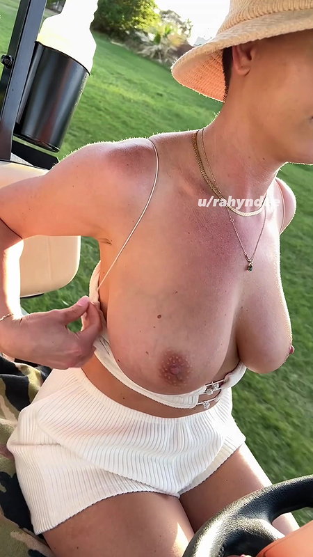 I love walking public braless showing pierced nipples shopping and having a cake in a caffe_fb82ba78