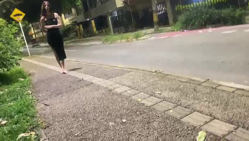 cute petite girl jerks my cock on public beach and exposes her tight pussy_f704fc3c