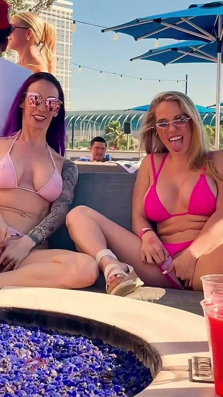 Exhibitionist Wife 24 – My friend Anjelica BIG TIT AND SHAVED PUSSY FLASHING a voyeur at a public beach while chatting with hubby on the phone_3534f54c