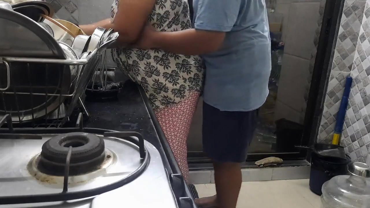 Maid getting fucked while working – clear audio.