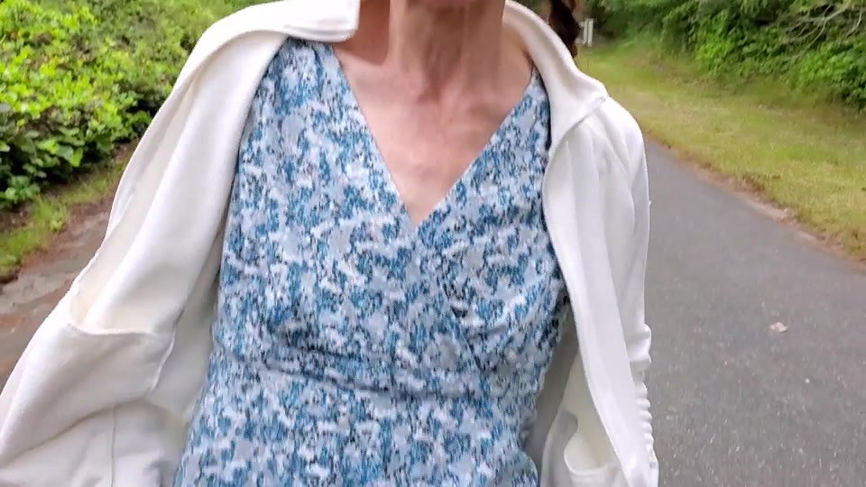 Milf dogging in public forest is surprised by man while she is masturbating. Ending in hot fuck_a6d66e93