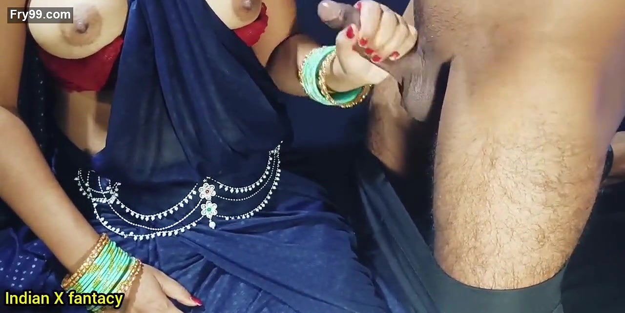 Neelam Bhabhi fucked in saree she was ready for marriage party and her dever cought her alone in her house.