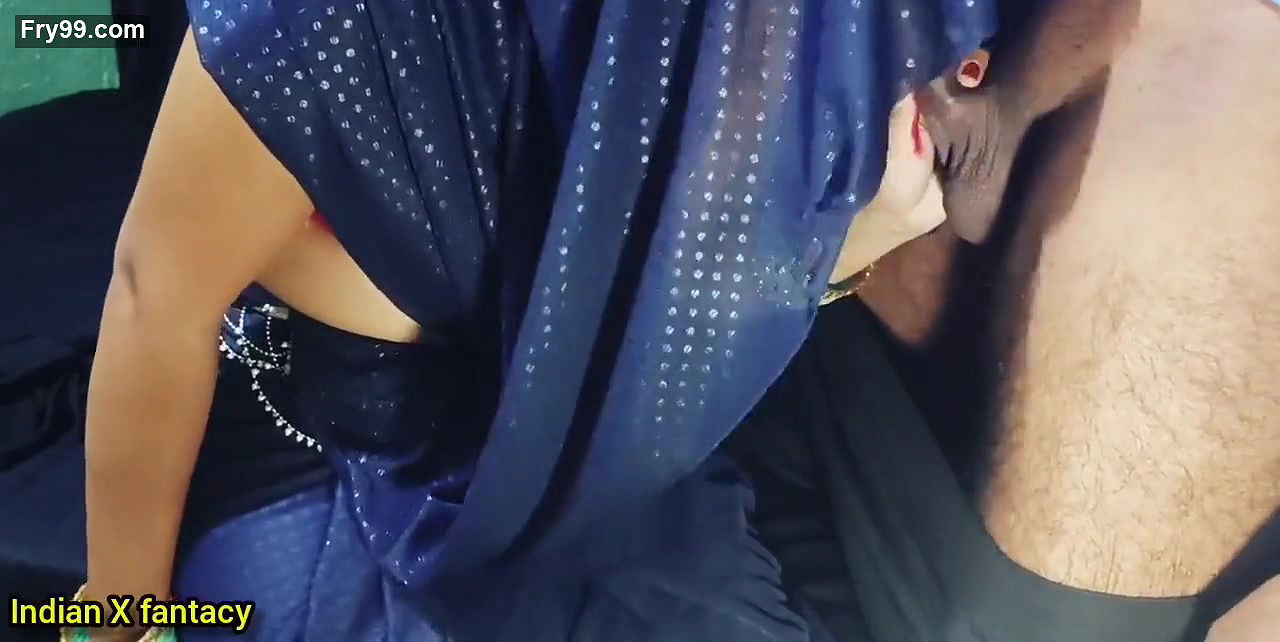 Neelam Bhabhi fucked in saree she was ready for marriage party and her dever cought her alone in her house.