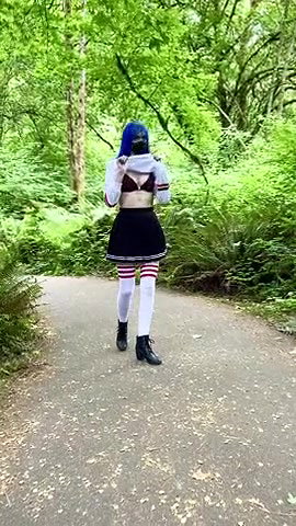 Tied hot brunette fucked in public_478bf167