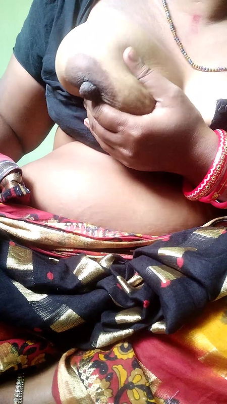 Payal bhabi pressing her boobs.