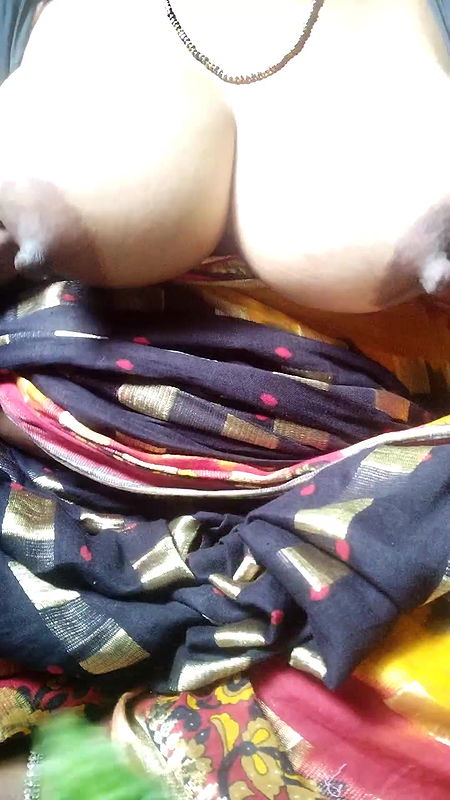 Payal bhabi pressing her boobs.