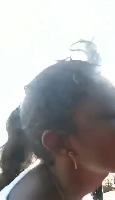 Outdoor Beach Blowjob by Sri Lankan Girl