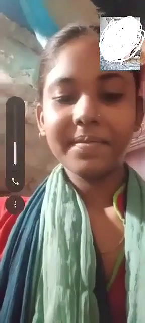 Cute Bangla Village Girl Showing to Lover on Video Call