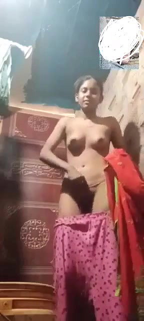Cute Bangla Village Girl Showing to Lover on Video Call