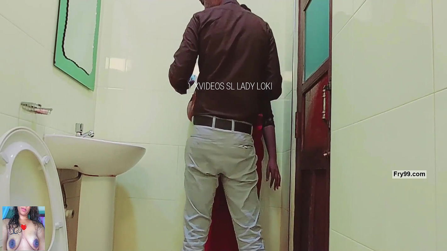 Hot milf fuck in office bathroom