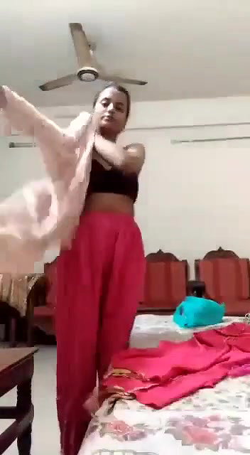 Cute Girl Showing For Lover