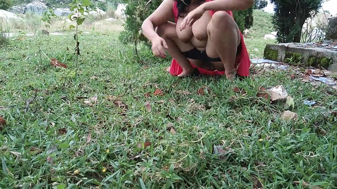 My Stepmom Fucked Hard In Forest By Starnger In Doggy