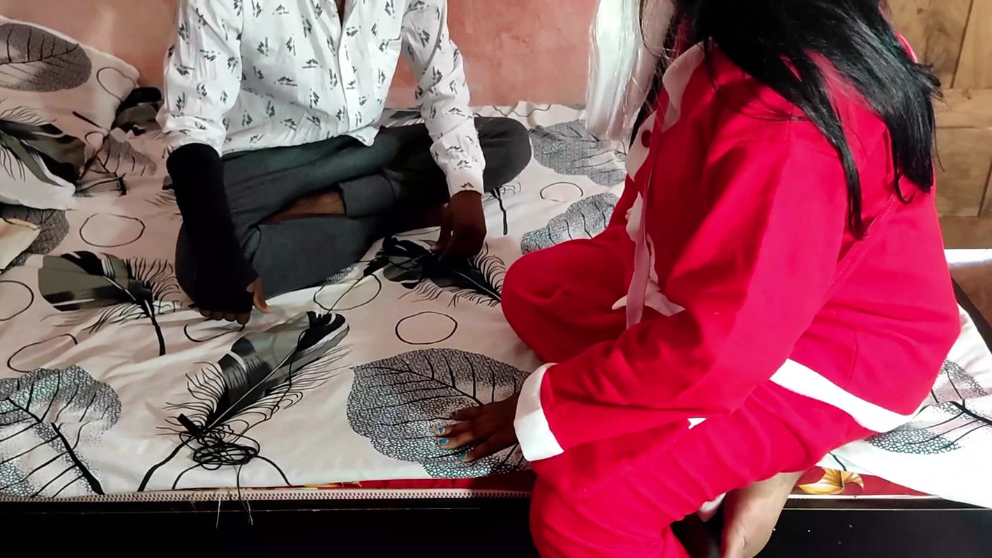 Step Brother Gets His Christmas Wish From Her Step Sister ! Merry Xmas Santa Claus Sex