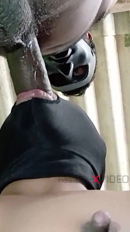 deep throat.. down view