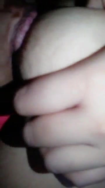 Horny Rita sucking her boobs