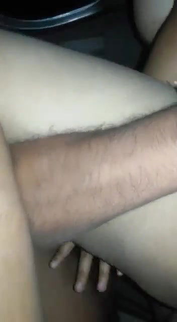 Cute GF Very Hard Painful Fucking in Car Loud Moaning