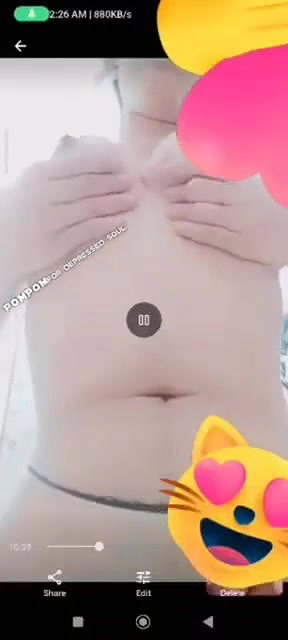 Beautiful Cute Tiktoker pussy Fingering