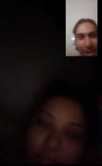 Desi Wife VC with Lover Showing Boobs