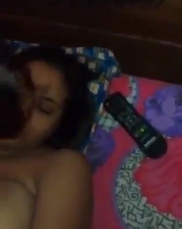 Hot sexy girl boob show and moaning