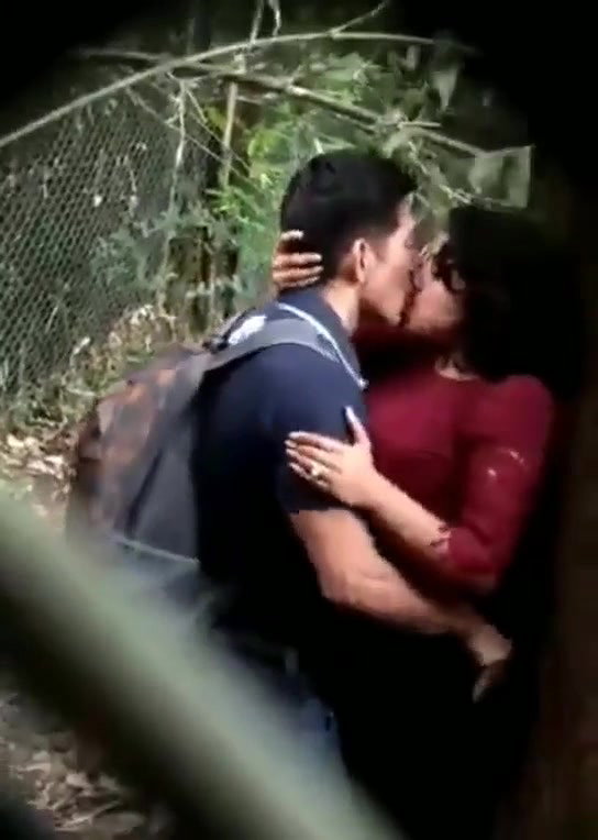 Lovers Playing in Park Capture