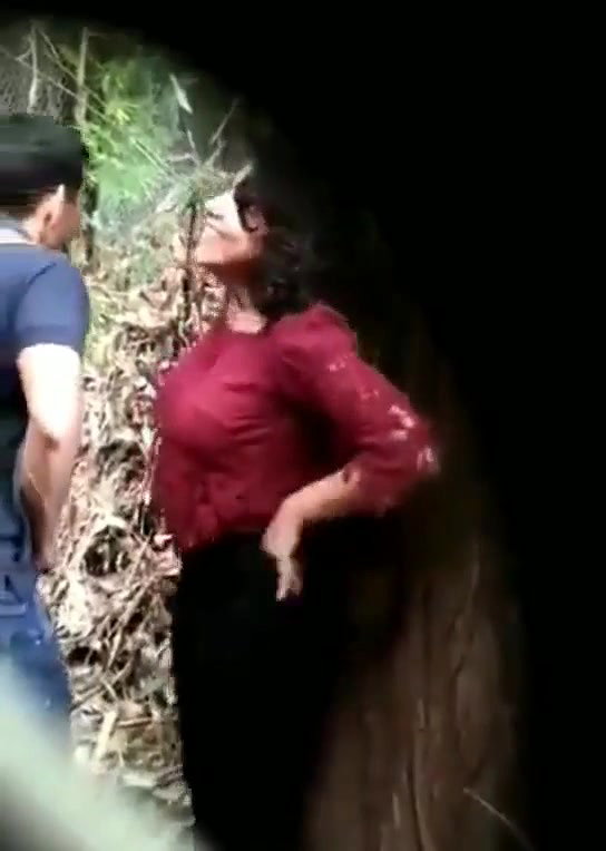 Lovers Playing in Park Capture