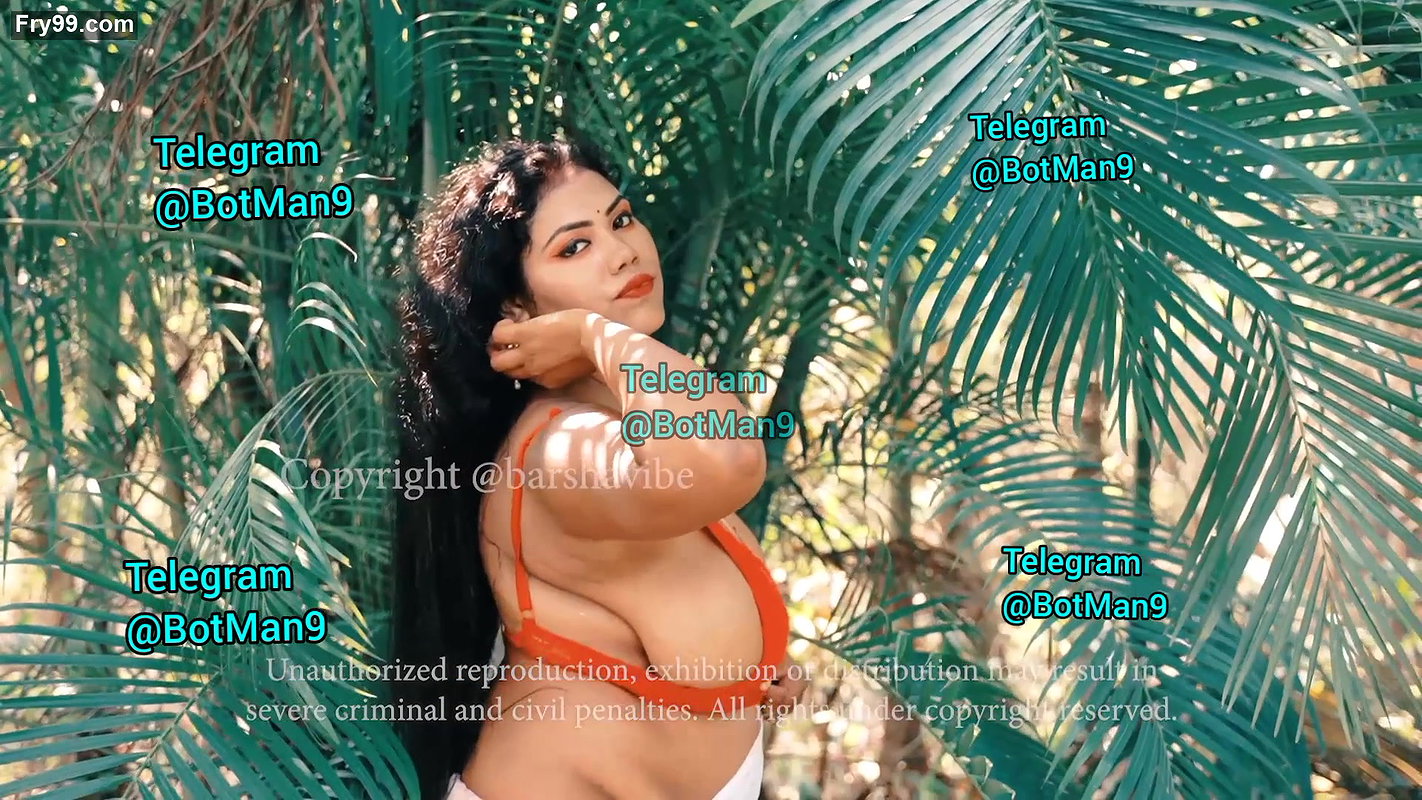 Barsha cleavage tease uncut