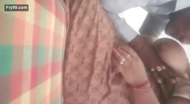 Hubby Sucking Wife Big Boobs