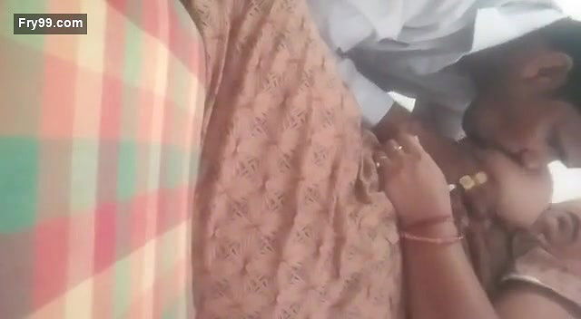 Hubby Sucking Wife Big Boobs