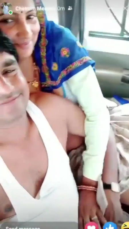 Village Couple Getting Naughty in Car